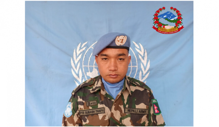 Nepal Consulate Mourns Soldier in Its Battalion within UNIFIL Lebanon