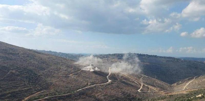 Mutual Shelling Between Resistance in Lebanon and Israeli Army - Video