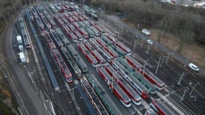 Shutdown in Public Transport Network in Germany