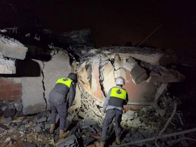 Artillery Shelling and Airstrikes on the Chalets Area in Khaimah (Video)