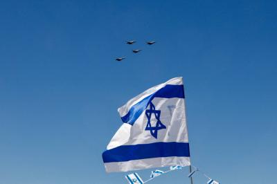 Title: Israel Intercepts Airborne Threat Over the Red Sea