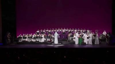 Green Oil Barrel Highlights a Saudi Musical Evening in America