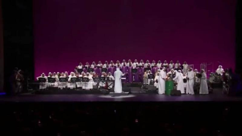 Green Oil Barrel Highlights a Saudi Musical Evening in America