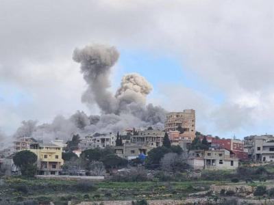 The First Moments After the Bombing of the Southern Town of Yater (Video)