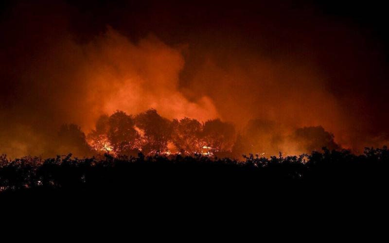 Strong Winds Fuel Fires in Portugal