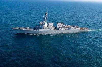 Houthi Anti-Ship Missile Fired Towards the Red Sea and Intercepted by USS Gravely
