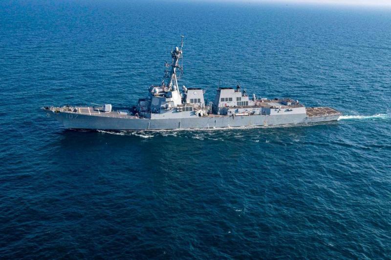 Houthi Anti-Ship Missile Fired Towards the Red Sea and Intercepted by USS Gravely