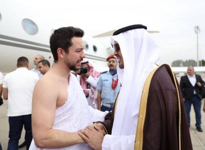 Jordanian Crown Prince Arrives in Jeddah to Perform Umrah