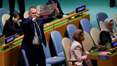 Title: Israeli Ambassador Detained at UN After Protesting Iranian President's Speech