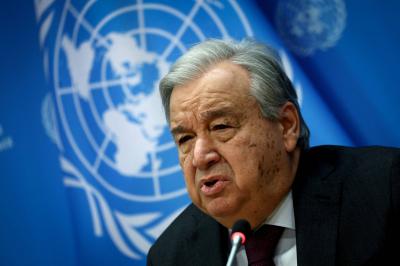 Guterres: It is in Israel's Interest to Ensure the Success of Ongoing Negotiations with Hamas