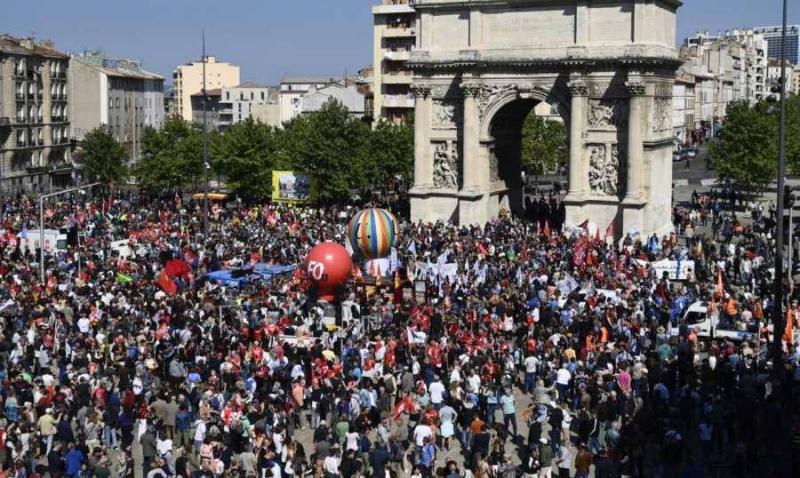 # May 1st: Marches, Arrests, and Egg Throwing