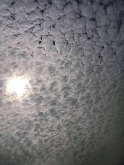 Mammatus Clouds Adorn the Sky of Sulaymaniyah, Iraq