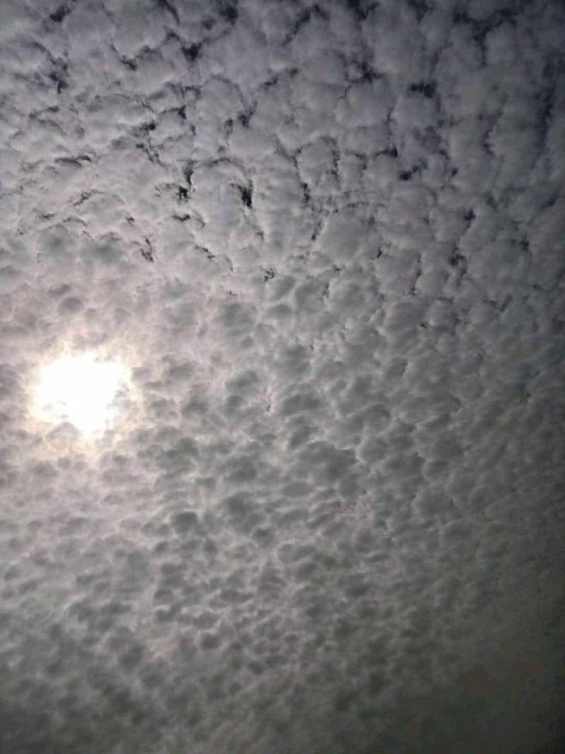 Mammatus Clouds Adorn the Sky of Sulaymaniyah, Iraq