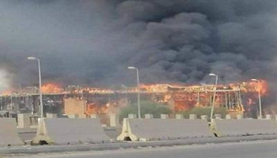 Title: 7 Injuries in the Kremia Fire in Tripoli
