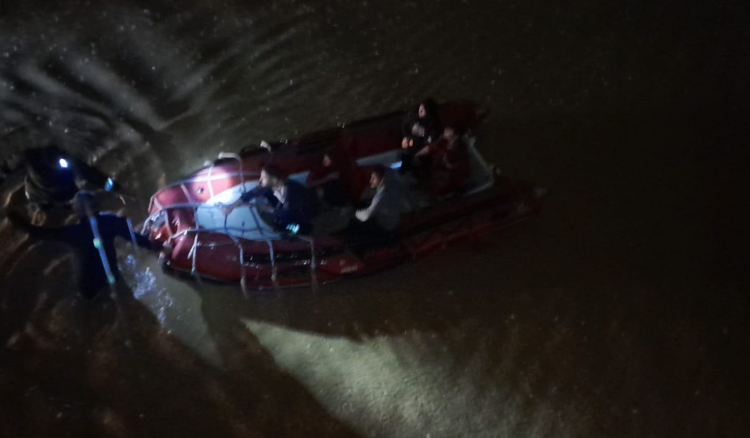 Rescue of 17 People in Beirut Due to Flooding