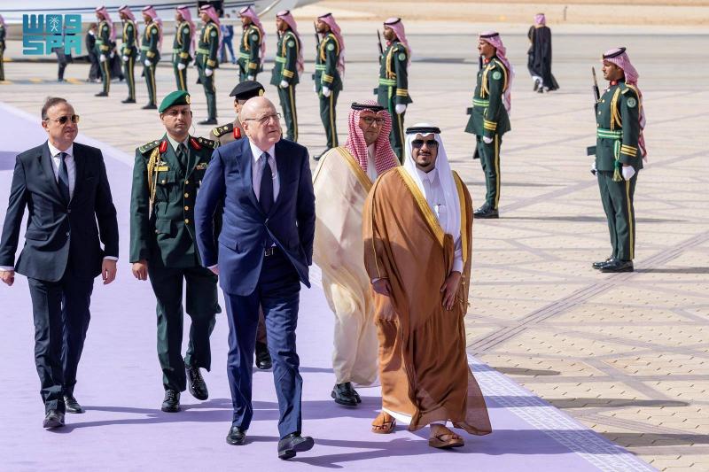 Title: Mikati Arrives in Riyadh for the Arab-Islamic Summit