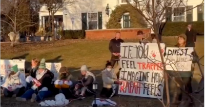 Arrest of 14 Pro-Palestine Protesters After Storming Minnesota Governor's Residence