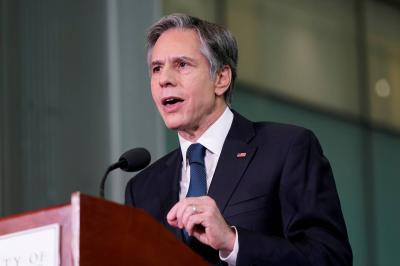 Blinken Urges Israel to Use "All Possible Means" to Bring Aid to Gaza