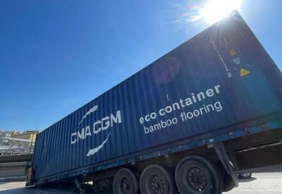Container Upside Down on Emil Lahoud Highway