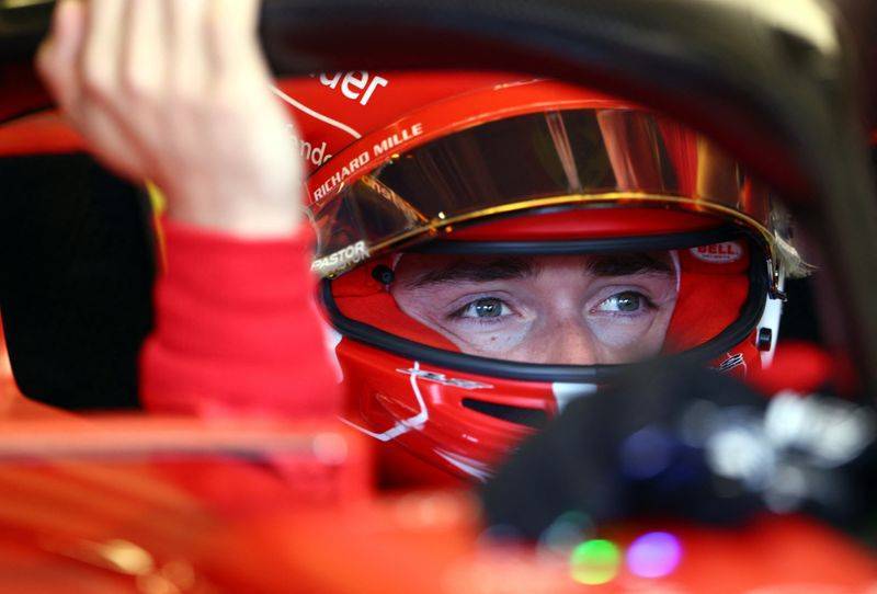 Leclerc Crashes but Starts from Pole in Formula 1