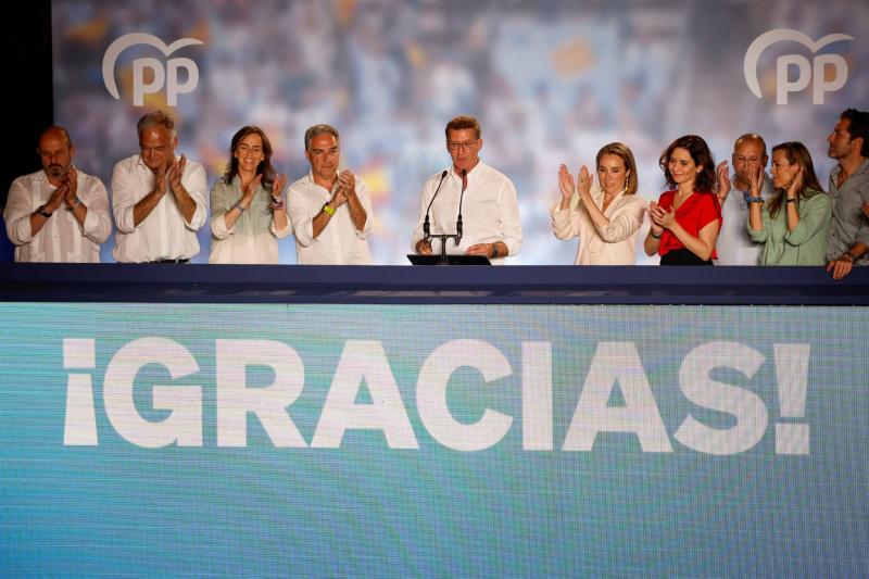 Spain: Right-Wing Leader Announces Victory in Legislative Elections
