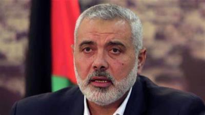 Haniya Arrives in Cairo for Talks with Egyptian Officials