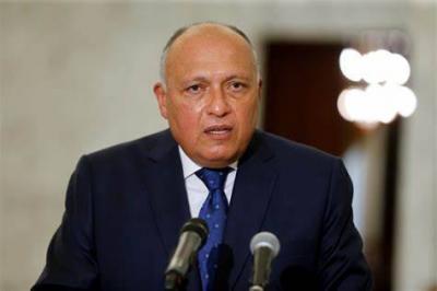 Egyptian Foreign Minister: We Hope for a Cessation of Fighting in Gaza Before Ramadan