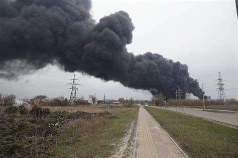 Title: Ukrainian Drones Attack Russian Oil Refinery in Kaluga Region