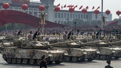 Chinese Army Conducts Drills Near Myanmar Border After Truck Convoy Fire