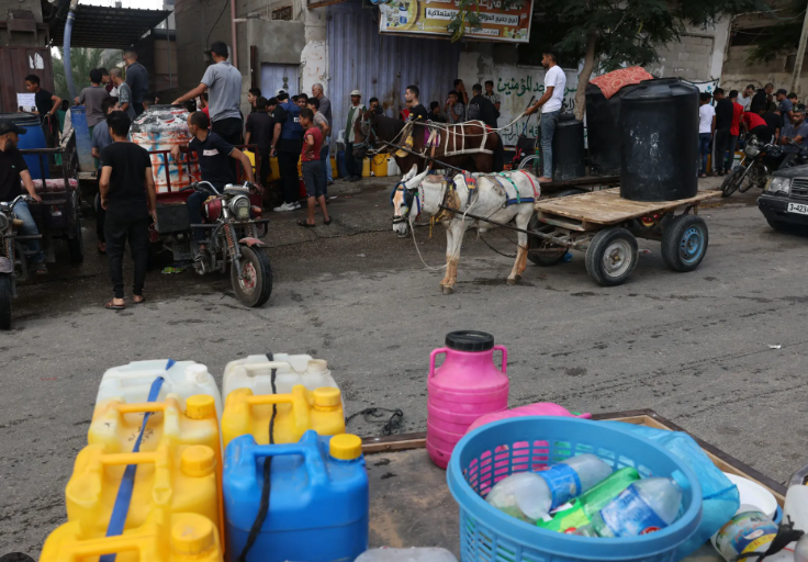 Residents of Gaza: Water Supplied from Egypt is 