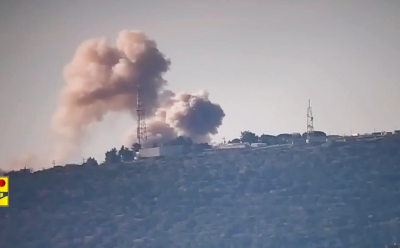 In First Response to Nabatieh Operation, Hezbollah Targets "Biranit" Barracks