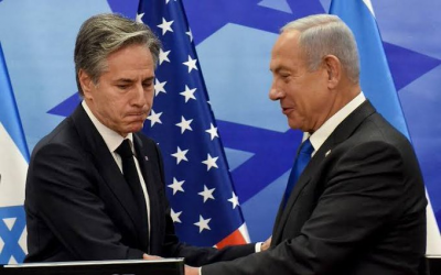 Blinken to Netanyahu: It is Essential to Protect Civilians in Southern Gaza