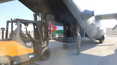 British-Jordanian Airdrop "Gawa" to Northern Gaza