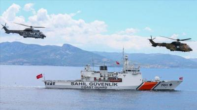 Collision of a Ship Coming from Russia near Istanbul