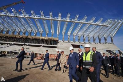 Iraqi Prime Minister Reviews Nassiriya Stadium Project