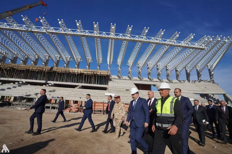 Iraqi Prime Minister Reviews Nassiriya Stadium Project