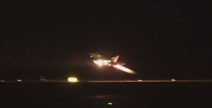 Title: American-British Airstrike on Sites in Al-Duraihim District