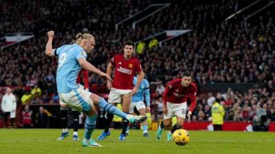 Haaland Leads City to Victory Over United in Manchester Derby