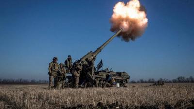 Title: Violent Battles in Bakhmut on the Anniversary of the Military Operation