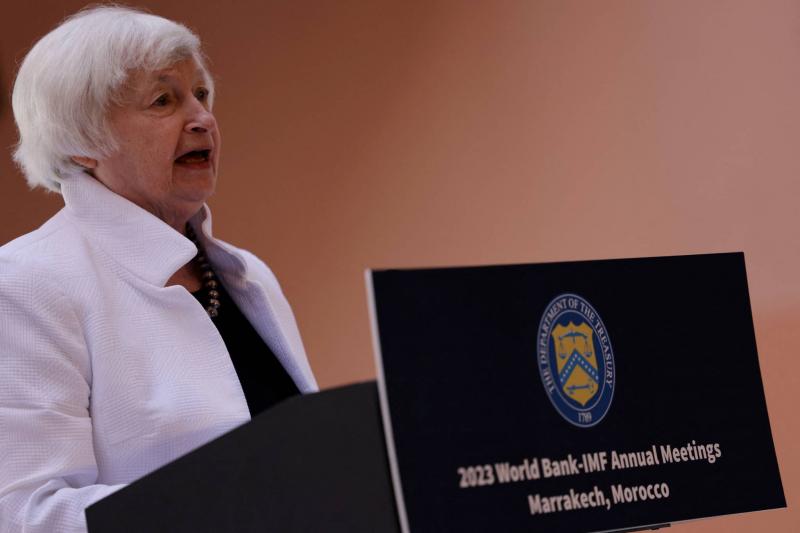 Yellen: The Situation in Israel Raises Additional Concerns for the Economy