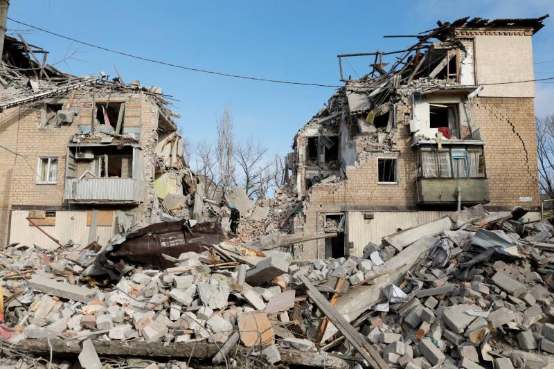 Casualty in Russian Missile Strike in Eastern Ukraine