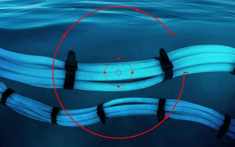 Communication Cable in the Baltic Damaged