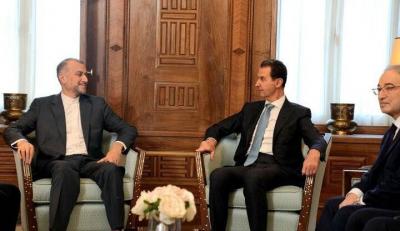 Abdollahian Meets with Syrian President in Damascus