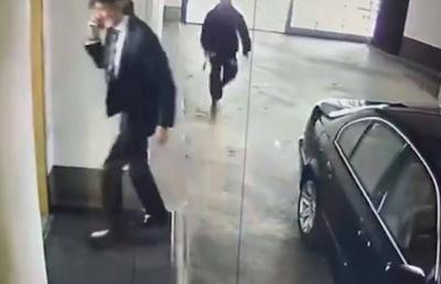 Moment of Assassination of Colombian Businessman in Bogotá (Video)