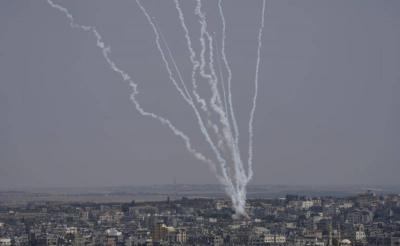Air Raid Sirens Sound in Tel Aviv as Rockets Fired from Gaza are Intercepted