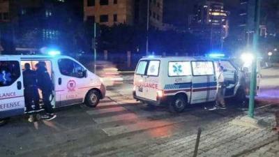 4 Injured in a Traffic Accident in Ramlet al-Baida