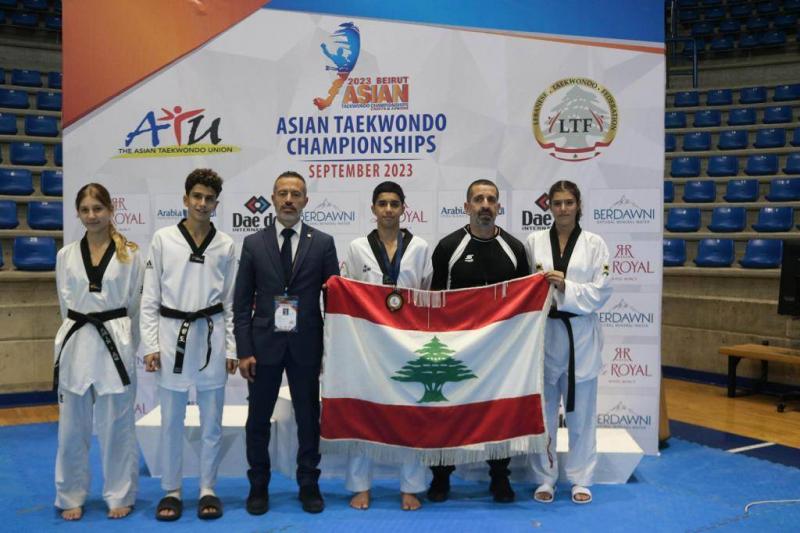 Lebanon's Taekwondo Champions: A Third Medal in the Series of Success