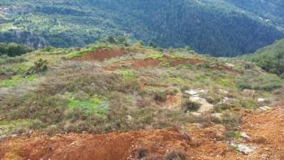 In Lebanon... A Mountain Shifts Due to Torrential Rains (Video)