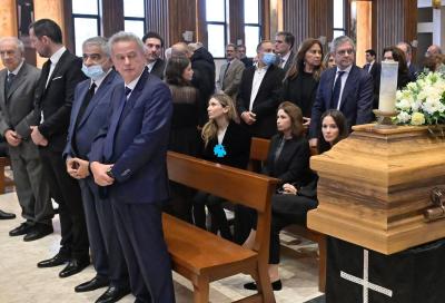 Riad Salameh at the Church After His Absence (Image)