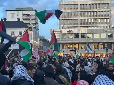Demonstrations in Foreign Countries in Support of Gaza